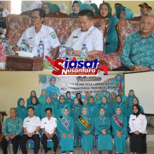 Ketua TP PKK Desa Lassar yang Baru Resmi Dilantik oleh Ketua TP PKK Kecamatan Membalong