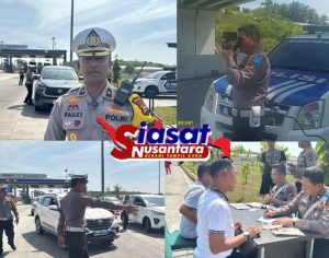 Speed Gun Beraksi, Operasi Patuh Lancang Kuning Ditlantas Polda Riau Tindak 19 Pengemudi Kebut di Tol Pekanbaru-Dumai