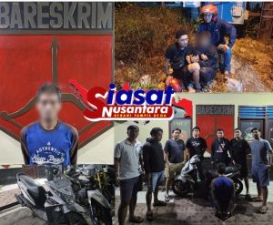 Pelaku Curanmor di warung Pecel Lele Berhasil di Ringkus Sat Reskrim Polres Belitung