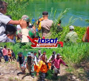 Polres Toba dan Polsek Porsea Berhasil Evakuasi Korban Tewas Tenggelam di Sungai Asahan Rihit-Rihit