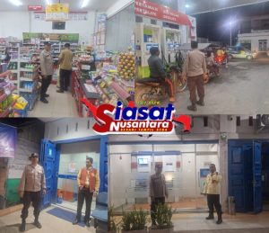 Ciptakan Rasa Aman, Personel Polsek Laguboti GiatPatroli Blue Light Jaga Kamtibmas di Malam Hari