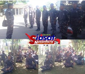 Danlanal Tahuna Bersama personel TNI Al Pimpin Ziarah Ke Makam Raja Tatehe Woba, Bukti Penghormatan dan Jaga Kelestarian Tempat Bersejarah