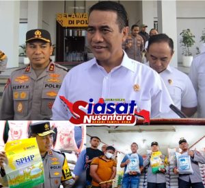 Mentan Apresiasi Kapolda Riau Bongkar Praktek Beras Oplos yang Dijadikan Beras Bulog dan Beras Premium