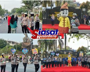 Direktorat Lalu Lintas Polda Riau Hadir dan Berikan Edukasi Humanis di CFD Pekanbaru, Masyarakat Berikan Apresiasi