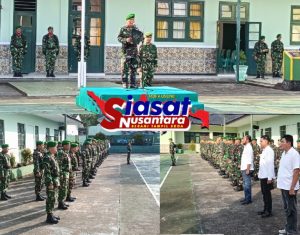 Kasdim 1301/Sangihe Pimpin Upacara Bendera Hari Senin, Tekankan kepada Seluruh Prajurit Jajaran Laksanakan Tugas Dengan Penuh Rasa Tanggung Jawab