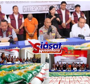 Polda Riau Berhasil Tangkap Pelaku Oplos Beras, Wakapolda Riau: Pelaku Beli Beras Reject lalu Kemas Ulang Kedalam Karung Beras Premium dan SPHP Bulog