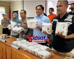 Digerebek di Parkiran Mal SKA, Pasutri Terlibat Peredaran 20 Kg Sabu