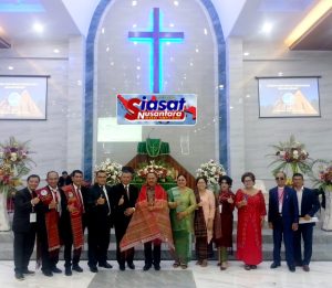 Dr. Maruli Siahaan Hadiri Pesta Peresmian Gedung dan Penggalangan Dana Gereja GKPI Jemaat Khusus Pulo Brayan