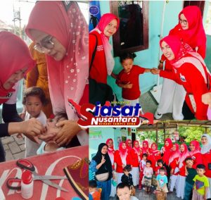 Dukung Pelayanan Kesehatan, Perempuan LIRA Riau Suport Kegiatan Posyandu dalam Pemberian Vitamin A dan Penimbangan Rutin
