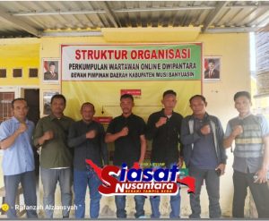 Pemantapan Anggota, DPD PWO Dwipantara Muba Gelar Rapat Internal dan Rancang Kegiatan Jurnalistik