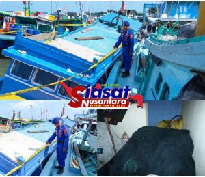 Gunakan Alat Tangkap yang Dilarang Akibatkan Laut Rusak, Kapal KM. DBP I Diamankan Sat Polairud Polres Belitung