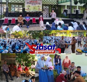 Dihadiri 1000 Siswa-Siswi, Polda Riau bersama IMM Gelar Giat Program Green Policing di SMAN 2 Pekanbaru