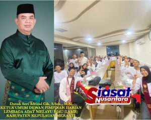 Ketum DPH LAMR Jadi Narasumber Pembinaan Mental Calon Paskibraka Kabupaten Kepulauan Meranti