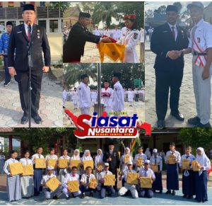 SMA Negeri 13 Pekanbaru Gelar Upacara Bendera HUT RI ke-80 dengan Semangat dan Hikmah