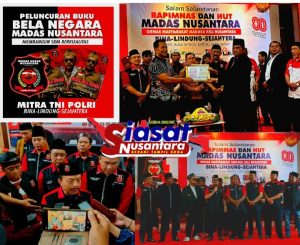 Ormas Madas Nusantara Luncurkan Buku Panca Bela Negara Pengembangan SDM Berkualitas