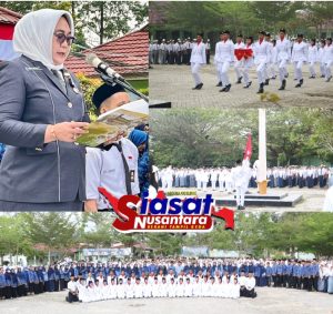 SMK Negeri 6 Pekanbaru Peringati HUT RI ke-80, Elva Susanti: Mari Kita Kenang Jasa Para Pahlawan, Jadikan Semangat Mereka sebagai Motivasi Capai Cita-Cita