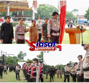 Pimpin Apel Pengamanan Festival Pacu Jalur, Wakapolda Riau Brigjen Jossy Kusumo: Tekankan Pelayanan Humanis