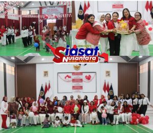 Tidak Mau Ketinggalan Rayakan Kemerdekaan, DWP Lapas Pekanbaru Ikut Meriahkan HUT RI ke-80