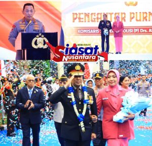 Kapolri Pimpin Purna Tugas Komjen Pol. (Purn). Ahmad Dofiri serta Pengantar Tugas Wakapolri Komjen Dedi Prasetyo