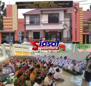 Semangat SMPN 4 Pekanbaru Sambut Siswa Kelas 7 dengan Adab dan Akhlak Mulia