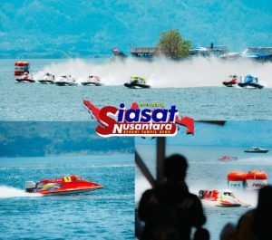 Jonas Andersson dan Shaun Torrente Juarai Sprint Race di F1H2O Grand Prix of Indonesia 2025