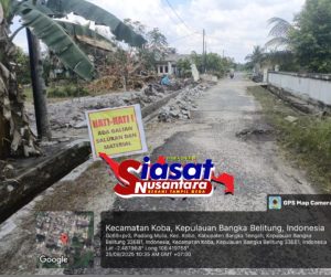 Papan Proyek Drainase di Kelurahan Padang Mulia Diduga Alamat Palsu?