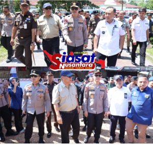 Kapolda Babel bersama Gubernur Babel Lakukan Pemantauan Pilkada Ulang 2025 ke Sejumlah TPS