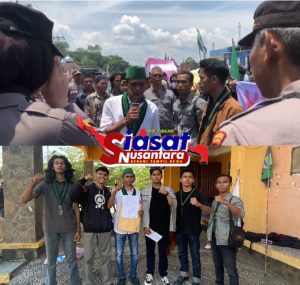 HMI dan HMD Beserta Masyarakat Kawal Kasus Hutan Sijunjung, Kajari Tanda Tangani Tuntutan