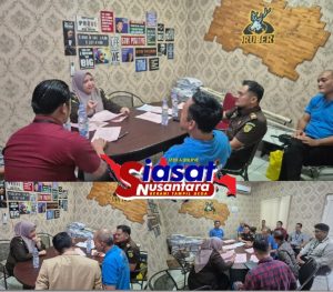 Tim Pidsus Kejati Riau Serah Terima 3 Orang Tersangka dan BB (Tahap II) ke  JPU Kejari Meranti, Perkara Dugaan Tipikor Pembangunan Pelabuhan Penyeberangan Sagu-sagu Lukit Tahap V