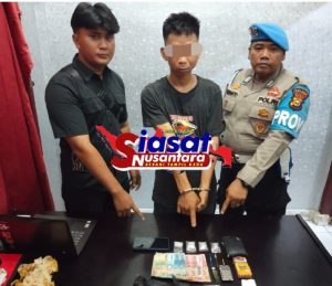 Polsek Koto Gasib Ungkap Kasus Penyalahgunaan Narkotika, Tersangka Y dan 4 Paket Sabu 10,20 Gram Berhasil Diamankan