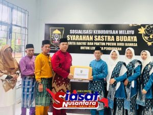 LAMR Kepulauan Meranti Laksanakan Kegiatan Syarahan Sastra Budaya di MTs S Al-Hikmah