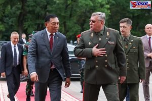 Kementerian Pertahanan RI dan Belarusia Pererat Kerja Sama Strategis Lewat Pertemuan Bilateral di Minsk