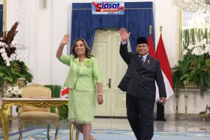 Presiden Peru Dina Boluarte Disambut Meriah di Istana Merdeka, Jakarta