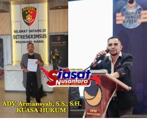 Partai Nasdem Angkat Bicara atas Kejadian yang Diduga Tuduhan Money Politics oleh MIM selaku Ketua Partai Umat Kota Pangkalpinang