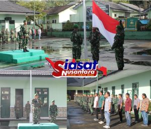 Pimpin Upacara Bendera Hari Senin, Pasi Ops Kodim 1301/Sangihe, Pupuk Semangat Patriotisme, Nasionalisme dan Solidaritas Prajurit