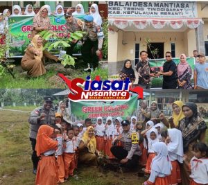 Investasi Masa Depan, Polres Meranti Gencar Tanam Pohon dalam Program Green Policing