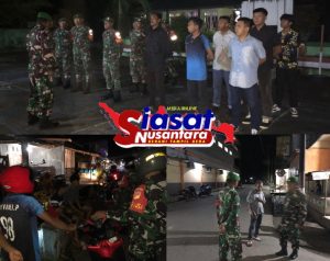 Koramil 1301-03/Tamako Gelar Patroli Gabungan Bersama Pemuda Gemis Tamako, Ciptakan Rasa Aman dan Nyaman Bagi Masyarakat