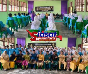 Syarahan Sastra Budaya LAMR Kepulauan Meranti di SMA N 1 Rangsang Barat Berlangsung Meriah