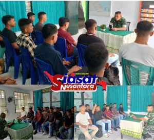 Bentuk Karakter Kepemimpinan, Koramil 1301-07/Tabut Sosialisasi Pendaftaran Calon Bintara dan Tamtama TNI AD Tahun 2025