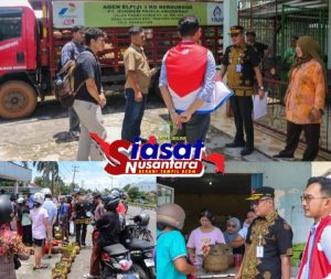 Wakil Bupati Belitung Bersama OPD Lakukan Pengecekan di Sejumlah Pangkalan Gas, Terkait Aduan Warga Sulitnya Dapatkan Gas LPG 3Kg