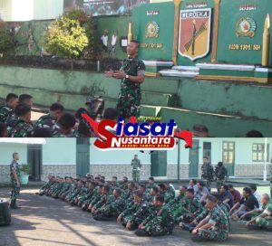 Tingkatkan Kesiapan dan Profesionalisme, Dandim 1301/Sangihe Berikan Jam Komandan Kepada Prajurit