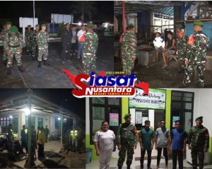 Kodim 1301/Sangihe Laksanakan Patroli Gabungan Bersama Ormas di Dua Kabupaten Berbeda, Sambut HUT TNI ke-80
