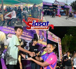 TNI AU Dekat dengan Rakyat, Dragbike Danlanud Cup 2025 Hidupkan Wisata Otomotif Belitung