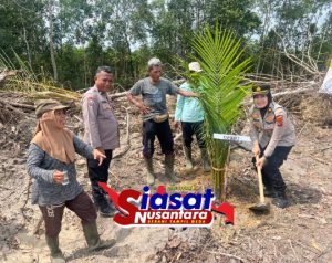 Polres Bangka Barat Dukung Penuh Program Kemitraan Sawit Plasma di Desa Belo Laut