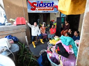 Presiden Tinjau Langsung Dampak Banjir di Provinsi Bali