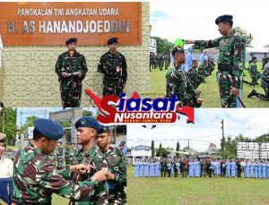 Kado Istimewa HUT TNI, 18 Prajurit Lanud H. AS Hanandjoeddin Naik Pangkat Periode 1 Oktober 2025