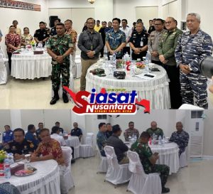 Dandim 1301/Sangihe Diwakili Pasi Ter Kodim Hadiri Forum Koordinasi Pimpinan Daerah Kabupaten Kepulauan sangihe