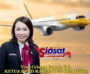 Ketua DPRD Belitung Sampaikan Kabar Gembira, Maskapai Scott akan  Layani Rute Singapura-Tanjungpandan Mulai Juni 2026