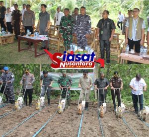 Dukung Program Nasional Swasembada Pangan, Kodim 1301/Sangihe Hadiri Penanaman Jagung Serentak Kuartal IV Tahun 2025