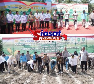 Polda Riau Gelar Penanaman Jagung Serentak Kuartal IV, Irjen Pol Herry Heryawan: Ada 346,56 Hektare yang Ditanami Jagung